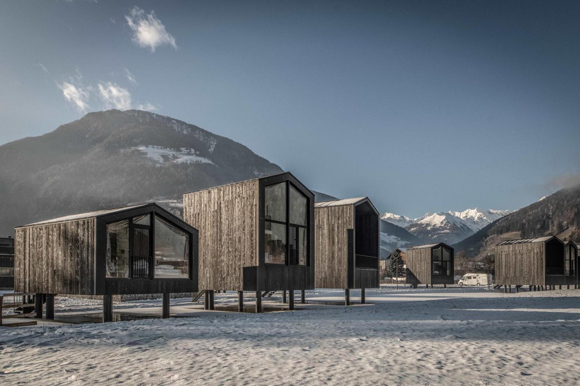 Sandgold Alpine Glamping Sand in Taufers Exteriör bild