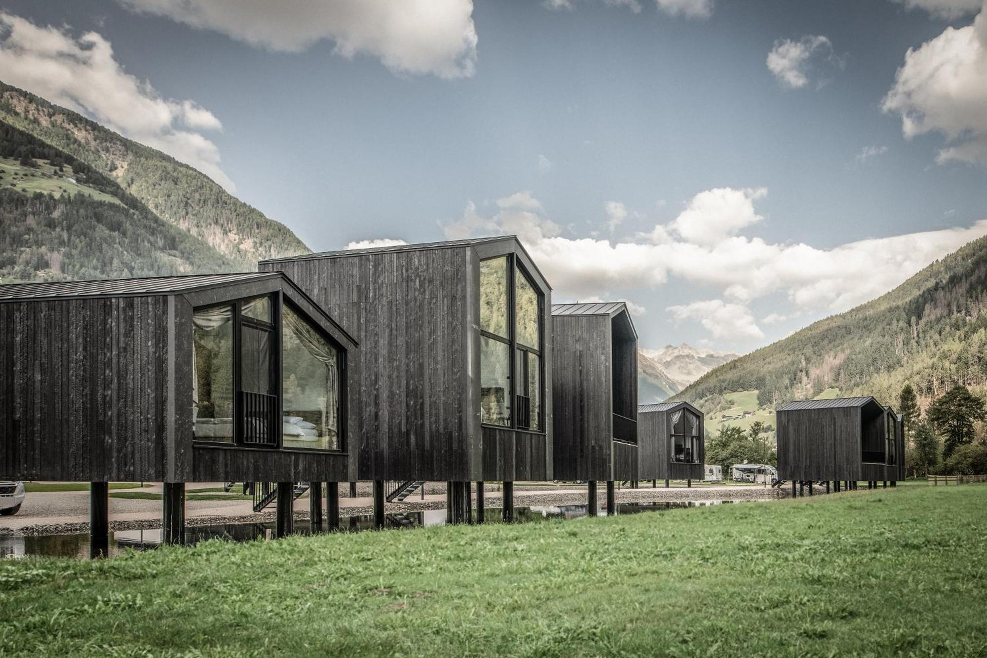 Sandgold Alpine Glamping Sand in Taufers Exteriör bild