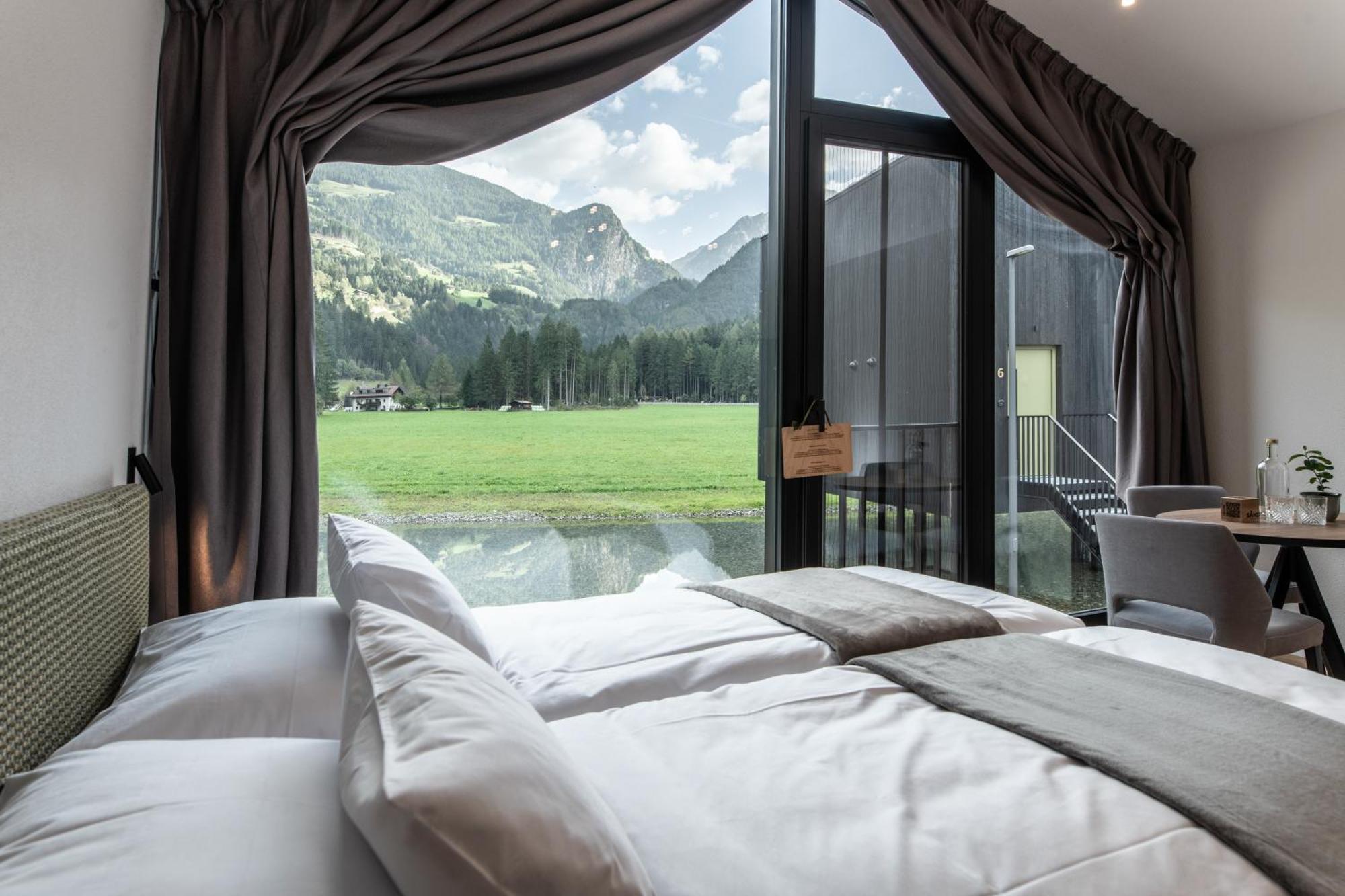 Sandgold Alpine Glamping Sand in Taufers Exteriör bild