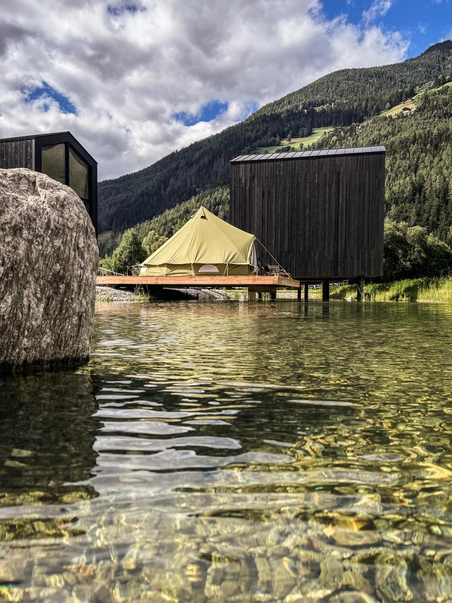 Sandgold Alpine Glamping Sand in Taufers Exteriör bild