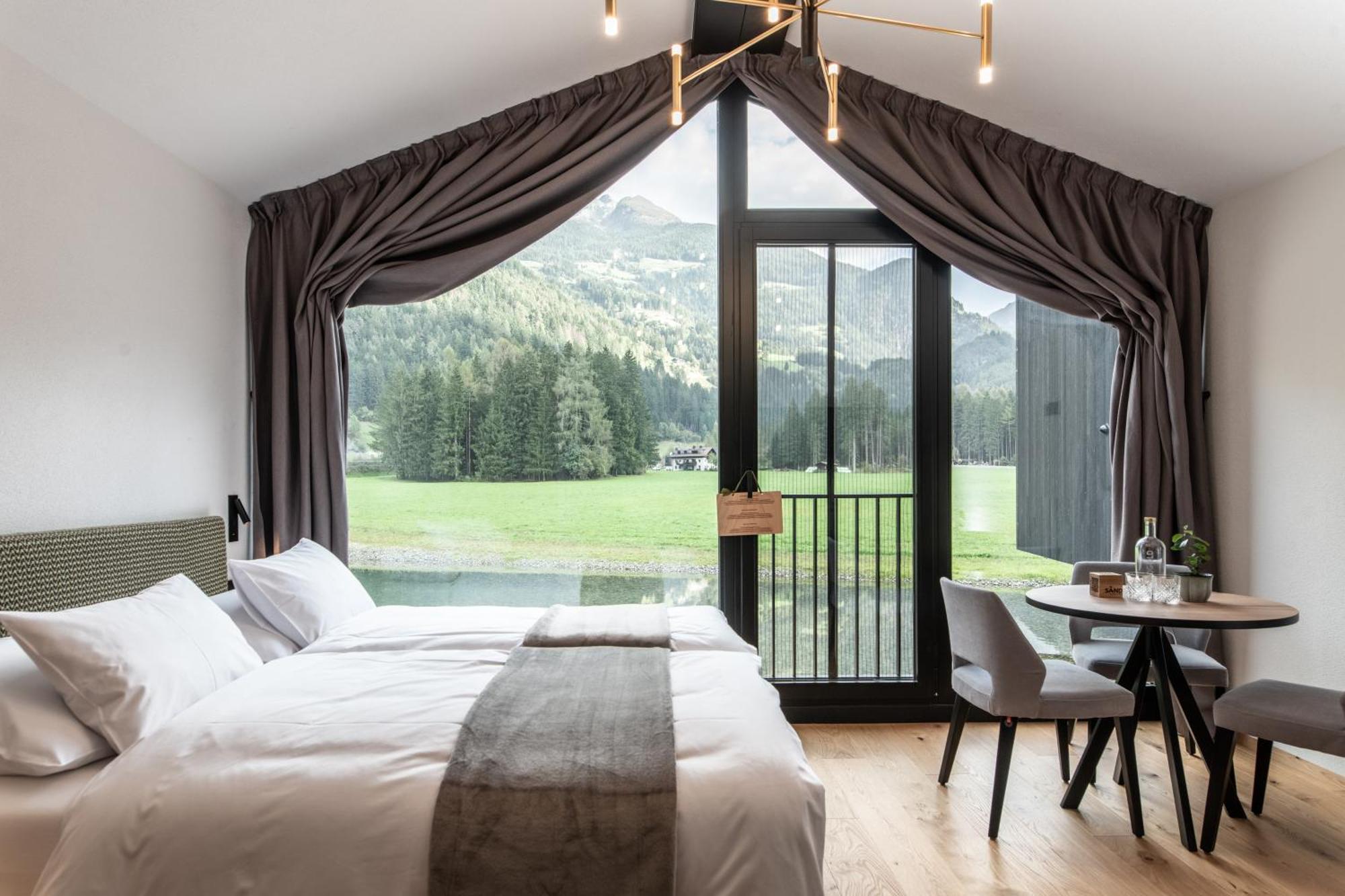 Sandgold Alpine Glamping Sand in Taufers Exteriör bild